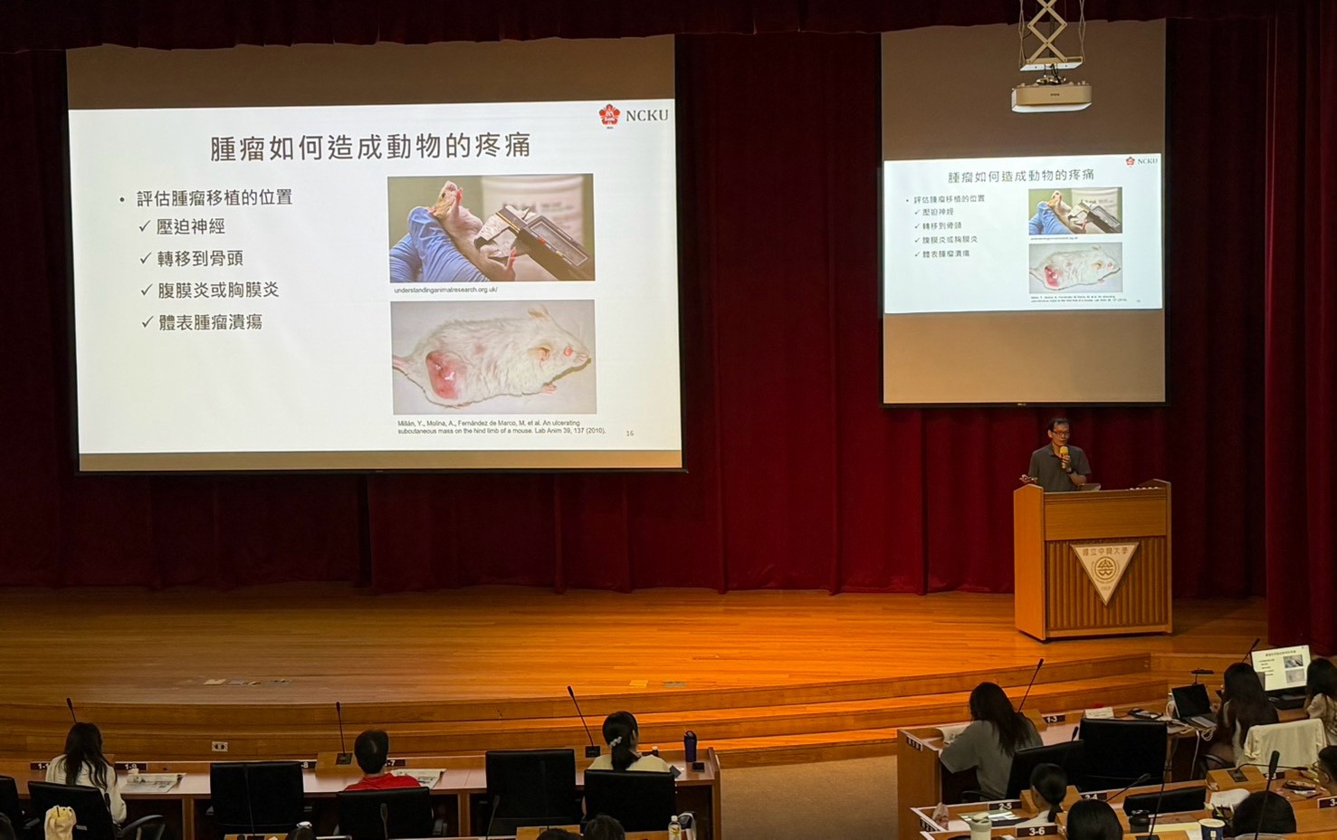 115動物實驗及人道管理訓練課程